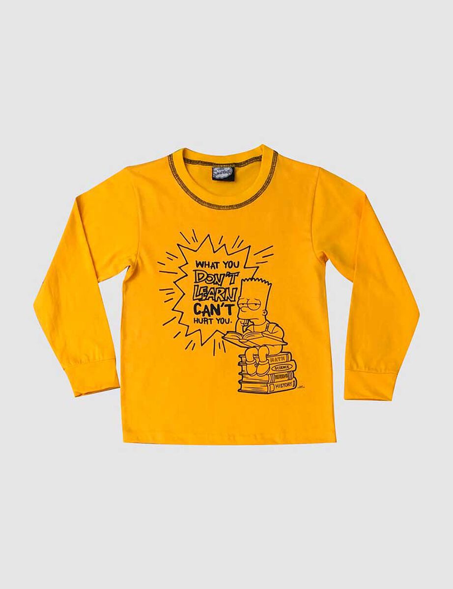 Pijama de Algodón Niño Simpsons