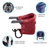 Silla de Comer Eat & Bear Sujeción de Mesa Portable Roja Bebesit