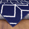 Alfombra Modalfo Kashan King 153 x 213 cm Azul Marino