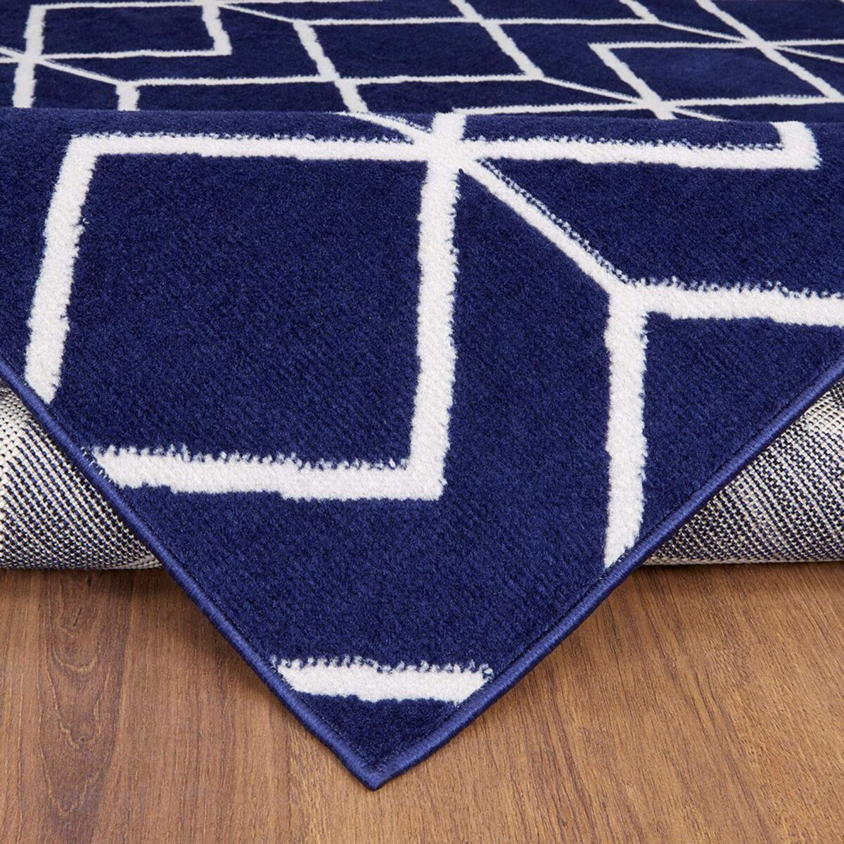Alfombra Modalfo Kashan King 153 x 213 cm Azul Marino