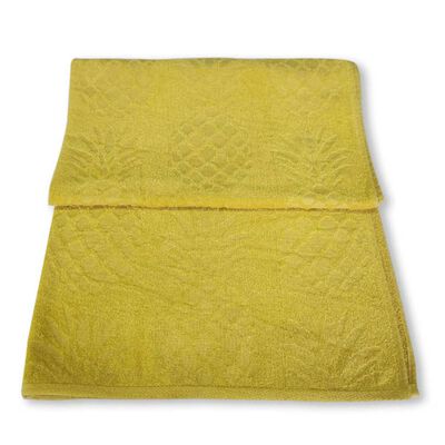 Toalla de Playa Illusions Pineapple 100 x 180 cm Lima