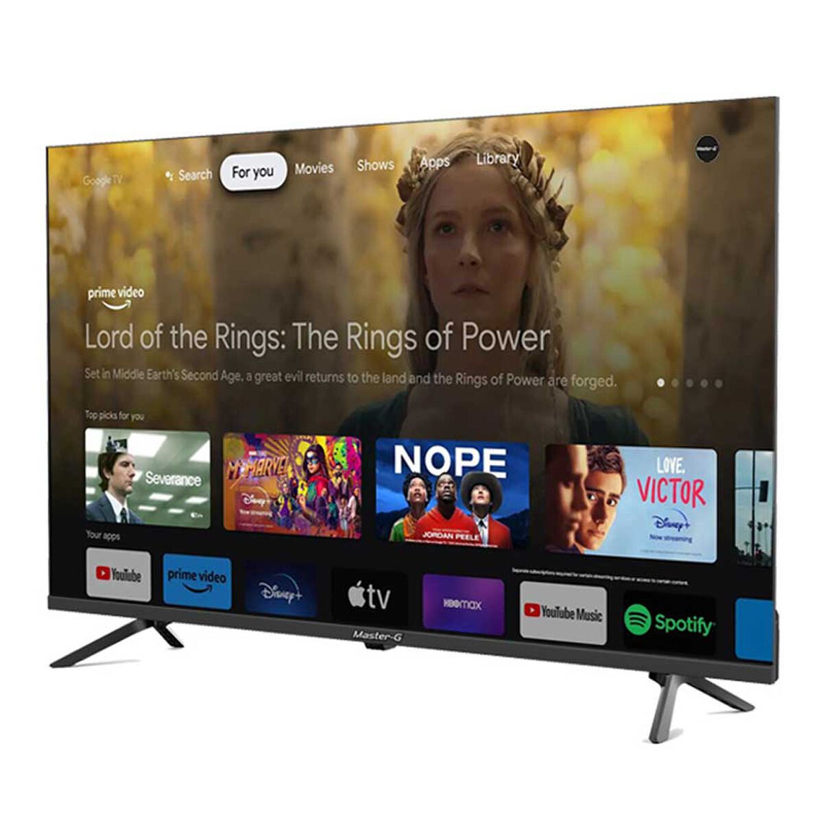 LED Smart TV 40" FULL HD MGG40FFK Master-G