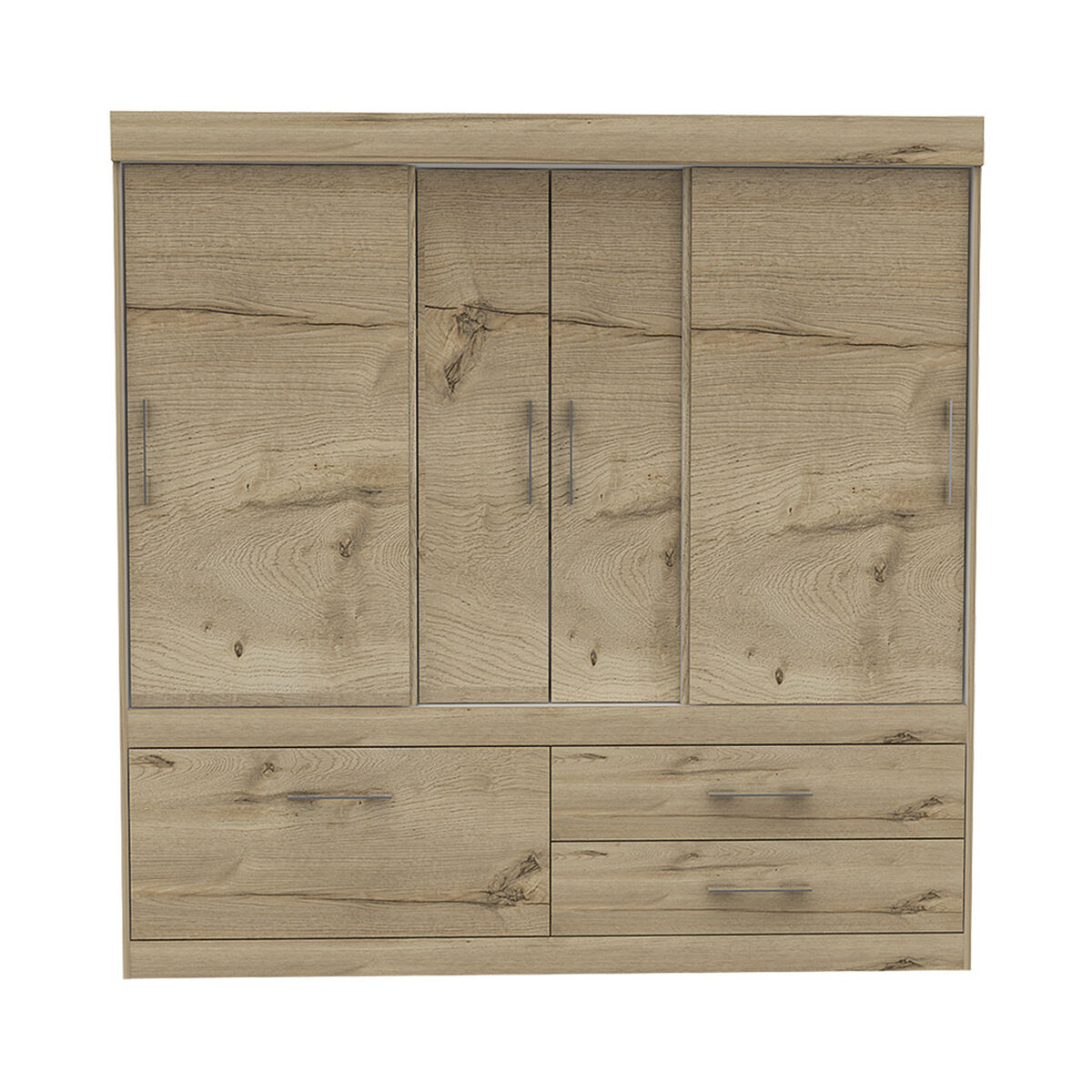 Clóset Allegro 4 Puertas  2 Cajones