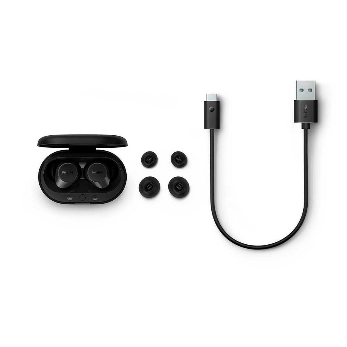 Audífonos Bluetooth In Ear Philips TAT1209BK Negros