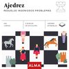 Libro Ajedrez. Resuelve Ingeniosos Problemas Vv.Aa. Editorial Alma