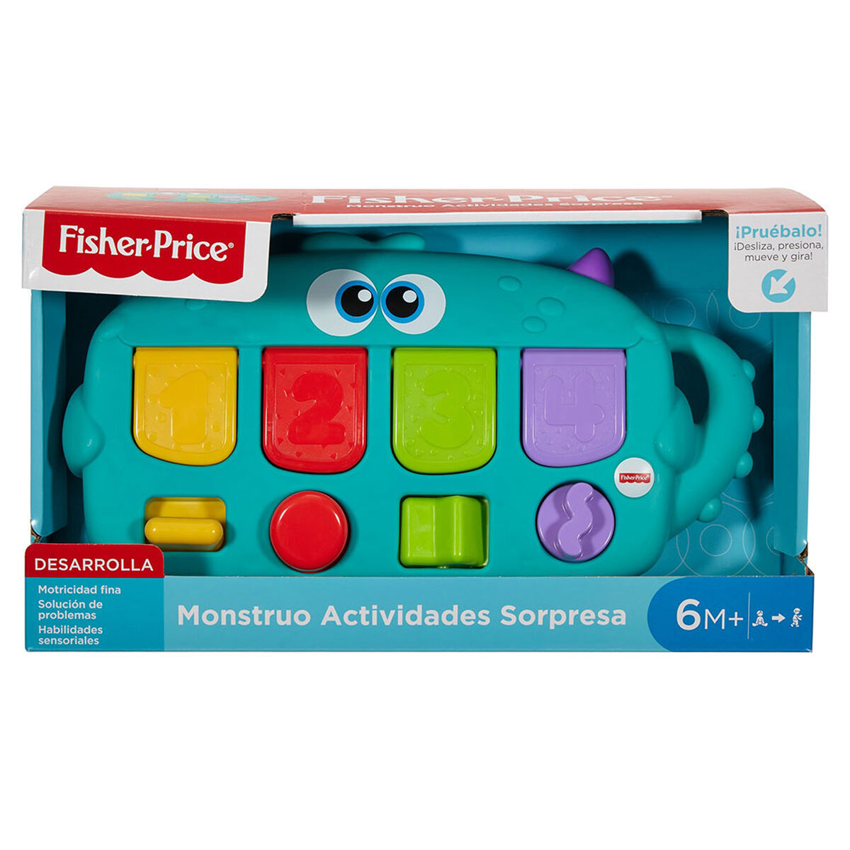 Fisher Price Monstruo Actividades Sorpresa