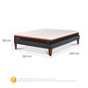 Cama Europea CIC 2 Plazas Bee Comfort