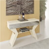 Mesa de Arrimo Rodler Espejo Blanco