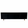 Rack TV Amuv Arcos Hasta 70" Negro