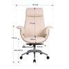 Silla de Escritorio Rodler Motion Beige