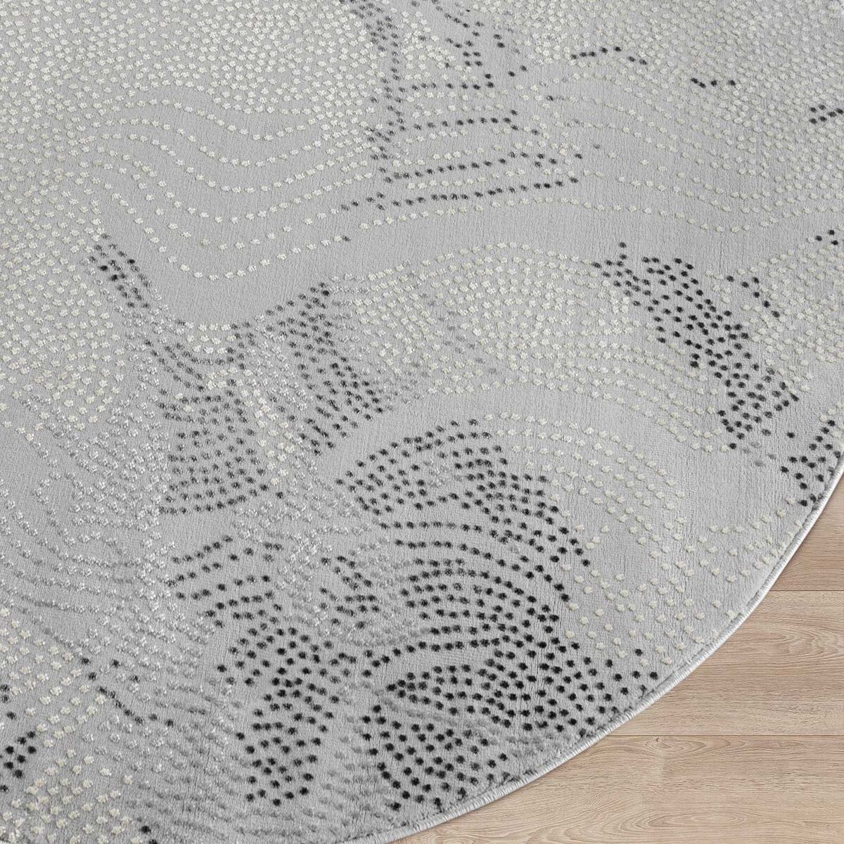 Alfombra Modalfo Babil Gris 160 x 160 cm