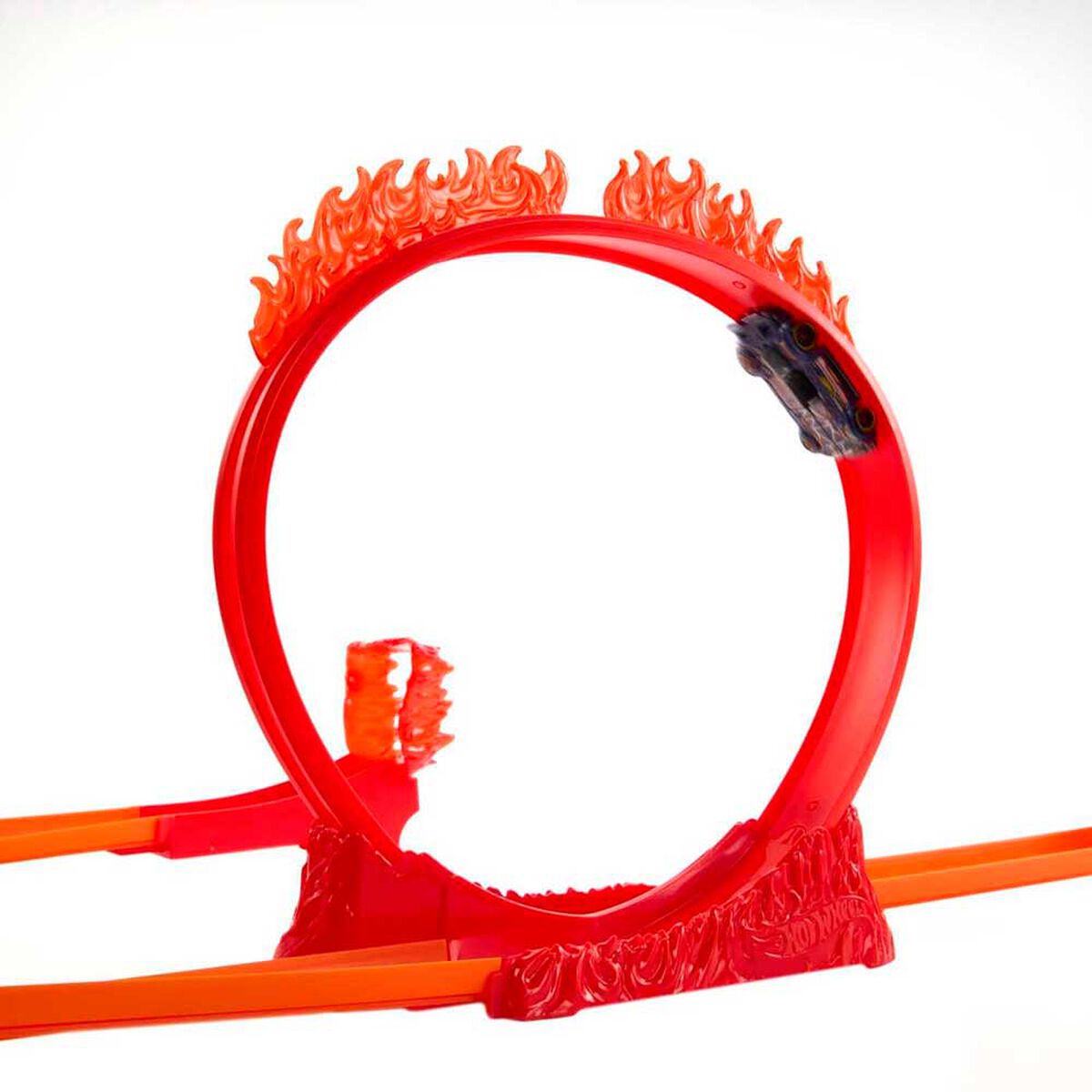 Pista de Auto Caja Grande Acrobacias de Fuego Hot Wheels