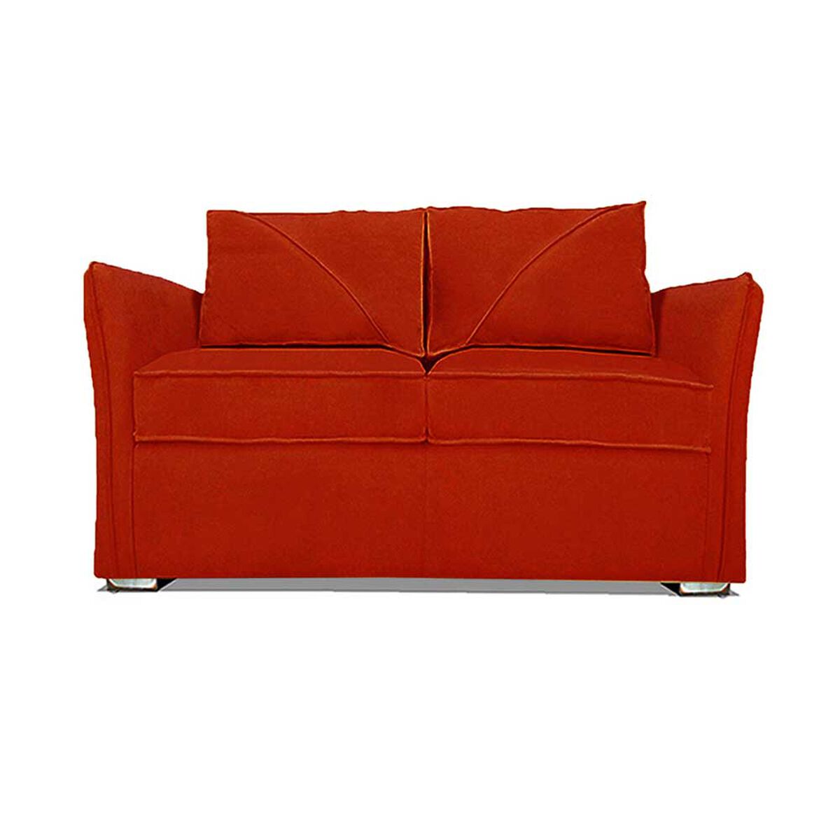 Juego de Living Elegant Detail Atlanta Sof&aacute; 3 Cuerpos + Sof&aacute; 2 Cuerpos + Sill&oacute;n 1 Cuerpo Rojo
