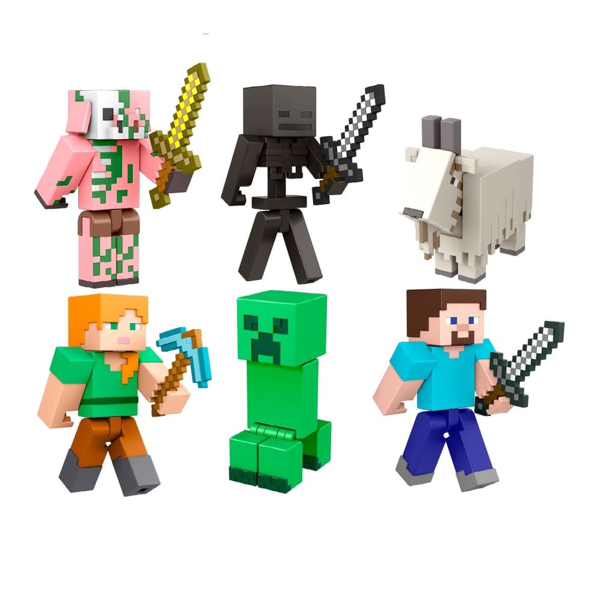 Figuras con Crafting Surtido Minecraft