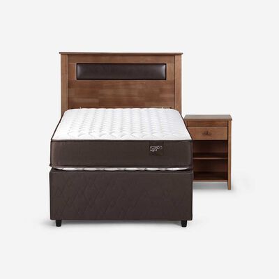 Imagen 2 del producto Cama Nido Rosen 1,5 Plazas Ergo T + Respaldo + Velador Ferrara