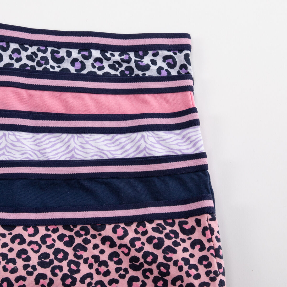 Pack 5 Calz&oacute;n Pantaleta de Algod&oacute;n Ni&ntilde;a Chess