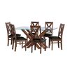 Juego de Comedor Latam Home Merida 6 Sillas Negro
