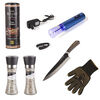 Set Parrillero Wayu Cuchillo Hammer + Guante + Sacacorchos + Mix Sales