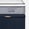 Boxet Rosen 2 Plazas Indie + Respaldo + 2 Veladores Tabor Grafito