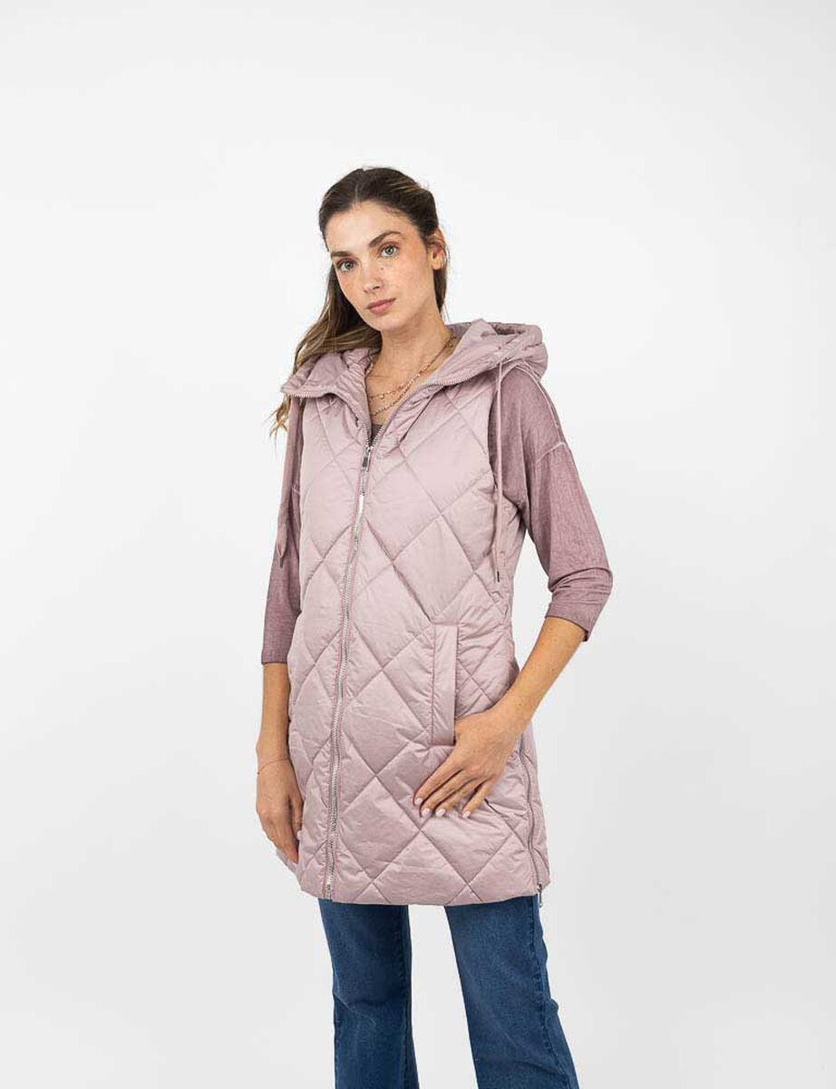 Parka Larga Sin Mangas Mujer Alma