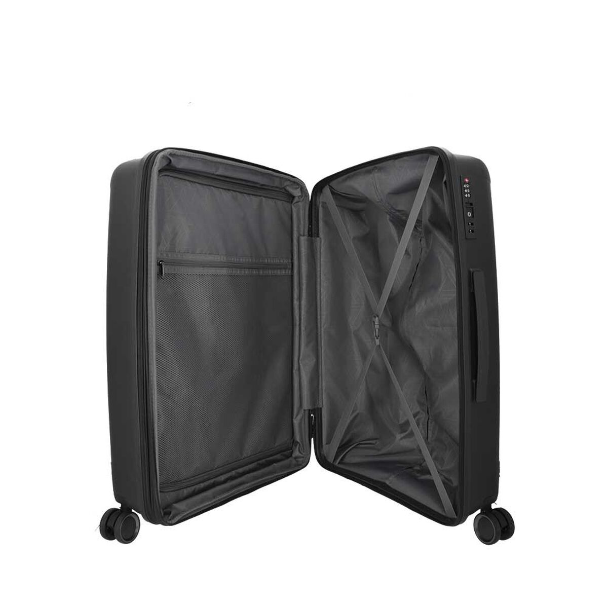 Maleta Saxoline Moonstone Negro 66 lt M