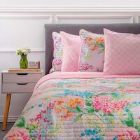 Set Quilt + Juego de Sábanas Dreams King María