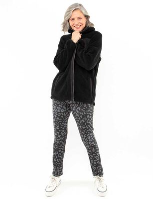 Imagen 2 del producto Chaqueta Peluda Mujer Portman Club Negro