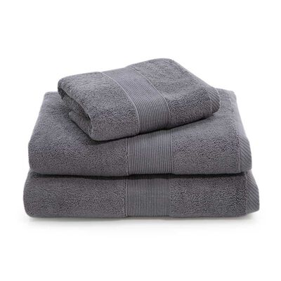 Imagen 2 del producto Toalla de Baño Zibel 140 x 70 cm. Dark, Gris, Terra