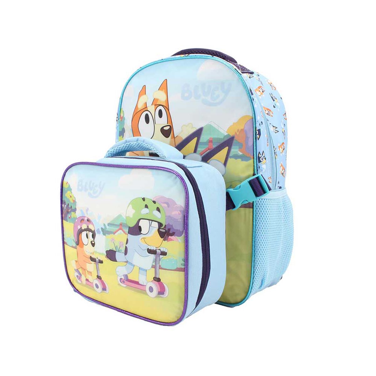 Mochila con Lonchera Bluey