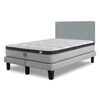 Cama Europea Simmons 2 Plazas Dreamer Plazasus Box + Respaldo Praga Plazasata