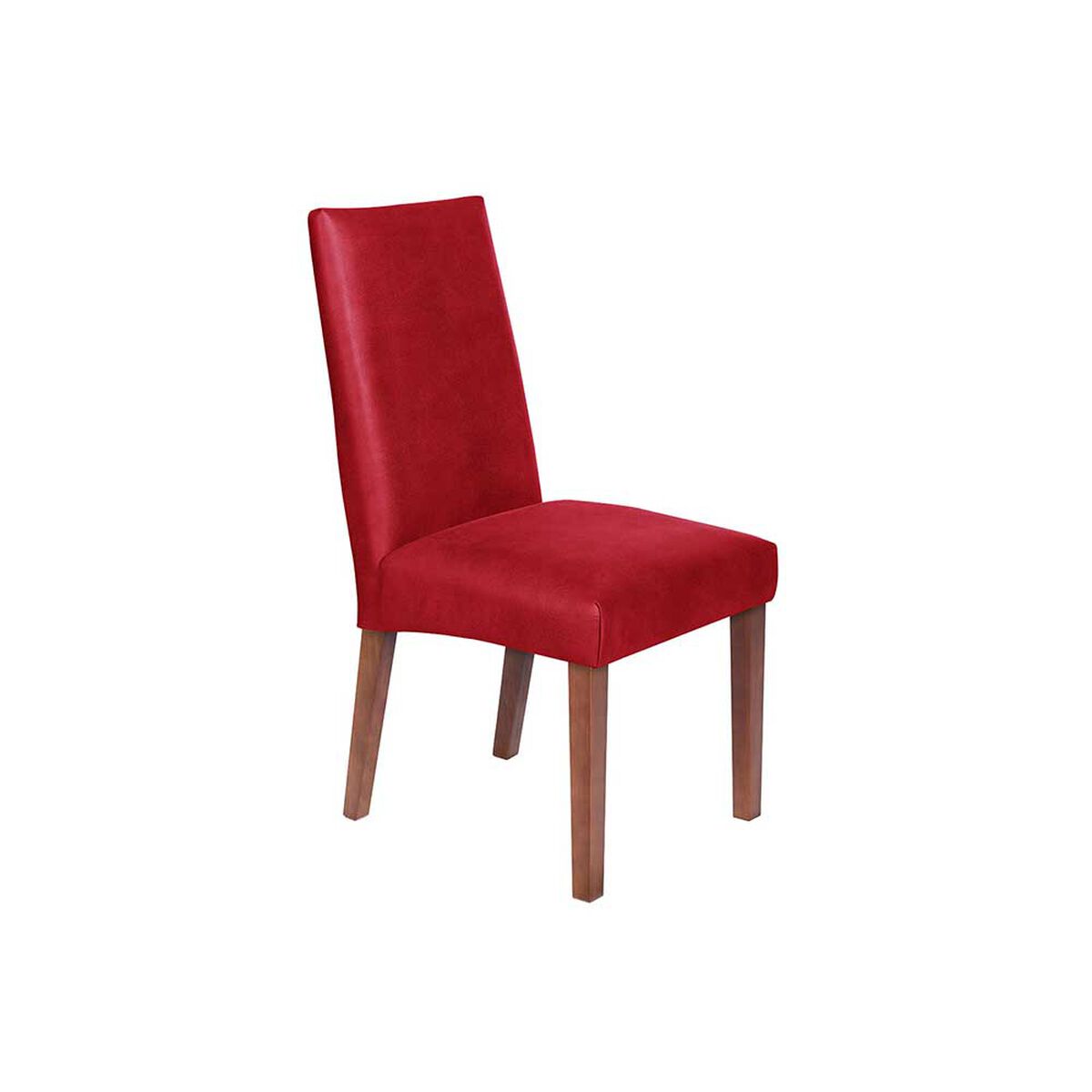Silla Latam Home Cadiz Cuero Rojo