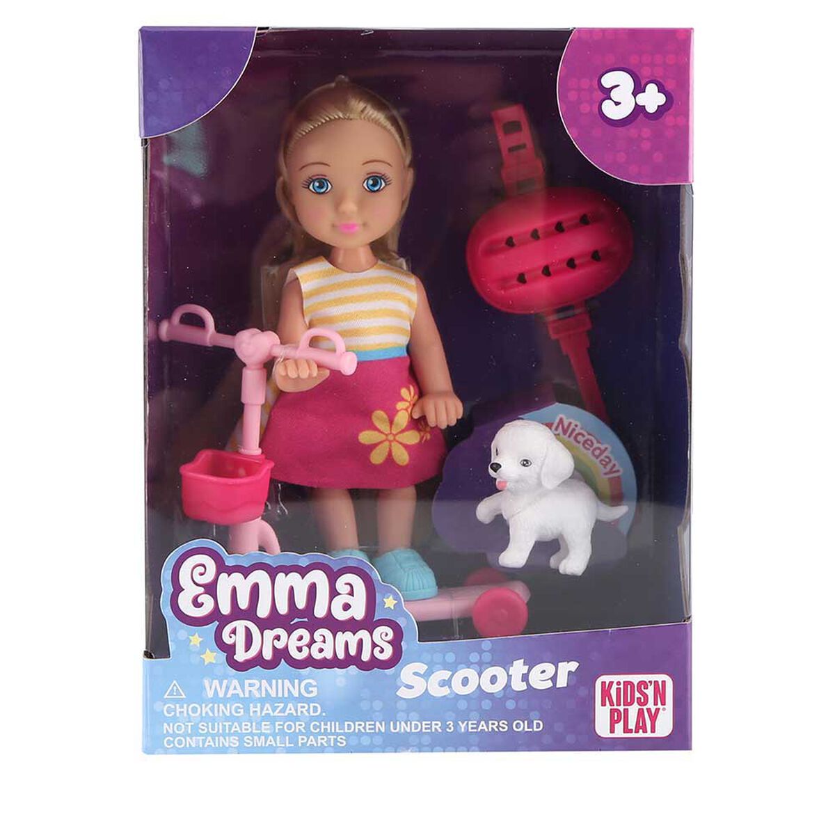 Muñeca Con Scooter Kids'N Play
