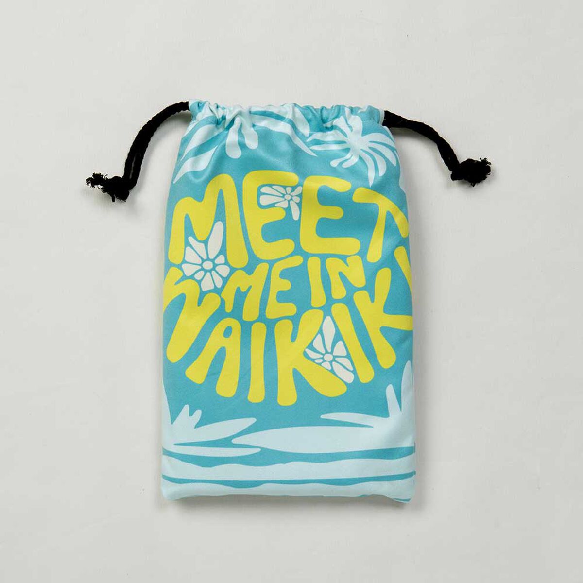 Toalla de Playa con Bolso SoHome Waikiki 90 x 180 cm Turquesa