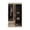 Closet Tuhome Houston 4 Puertas 2 Cajones Cartagena Wengue