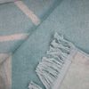 Toalla de Playa Jacquard Zibel Turqueza