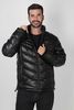 Chaqueta Pu Quilt Hombre Gangster