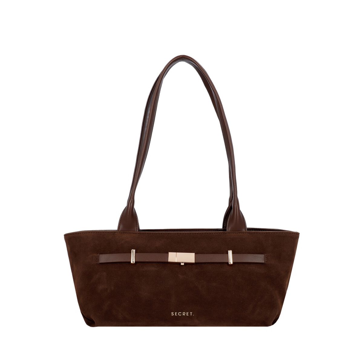 Cartera de Mano Secret Etiopia SC7 Mediana Caf&eacute;