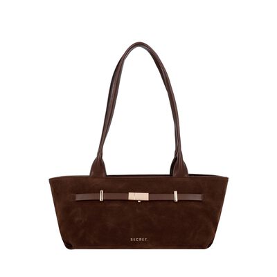 Cartera de Mano Secret Etiopia SC7 Mediana Caf&eacute;