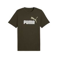 Polera Essentials 2 Colour No. 1 Logo Hombre Puma Verde