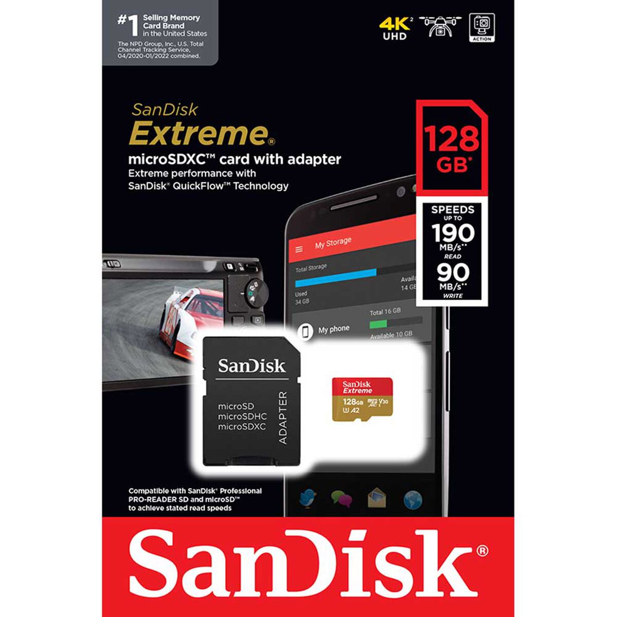 Memoria Sandisk SDSQXAA-128GB