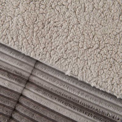 Imagen 2 del producto Plumón Mashini Corduroy Coral Sh. Est. 2 Plazas Lineas Gris