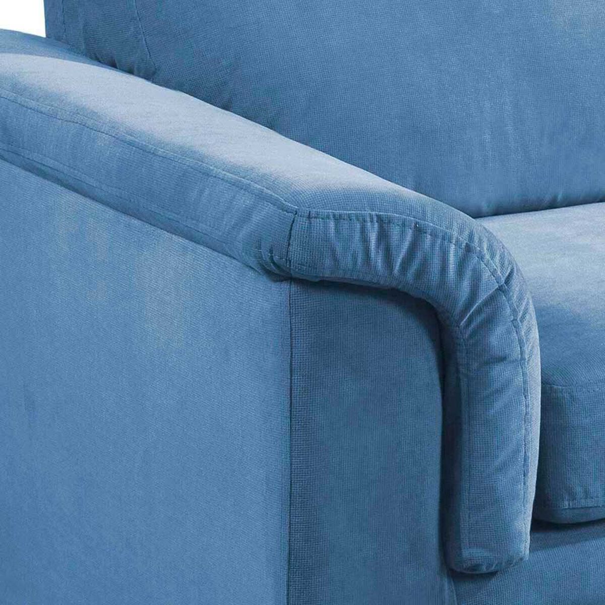 Sof&aacute; Latam Home Ancona 2 Cuerpos Azul Petr&oacute;leo