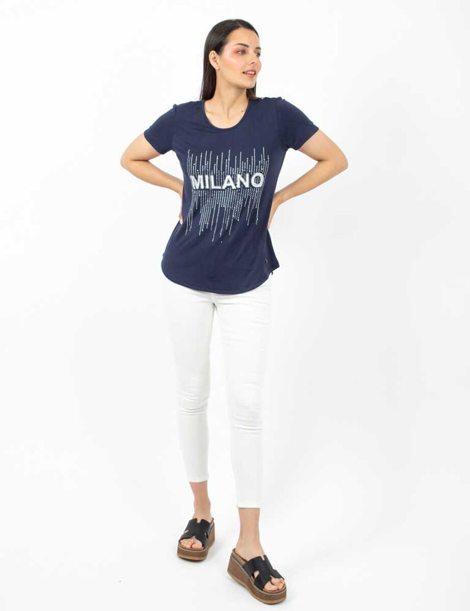 Polera Manga Corta Mujer Zibel
