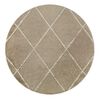 Alfombra  Modalfo Florida Beige 160 x 160 cm
