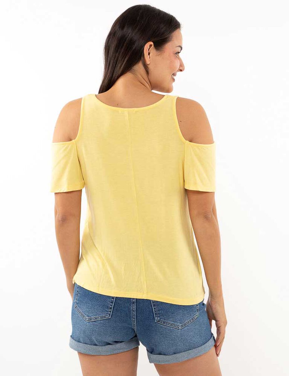 Polera Manga Corta Mujer Zibel