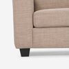 Sofá Rosen Mira Zander 2 Cuerpos Beige