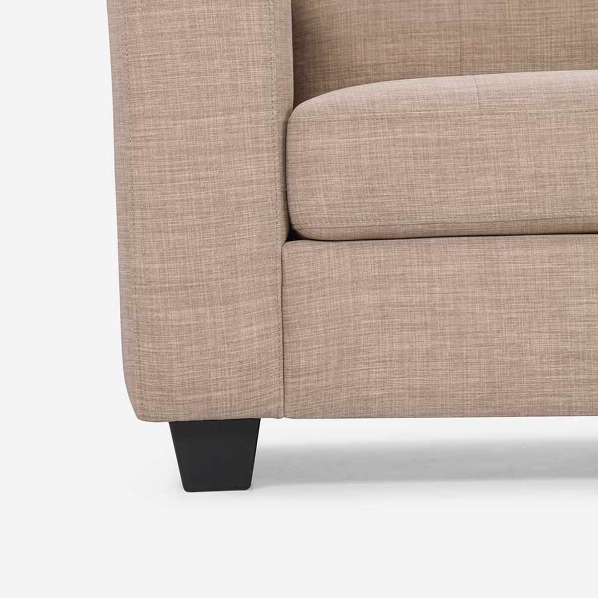 Sofá Rosen Mira Zander 2 Cuerpos Beige