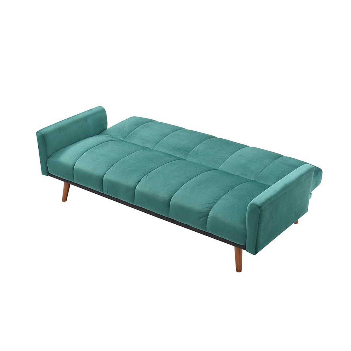 Sofá Vekkahome Dony 3 Cuerpos Verde