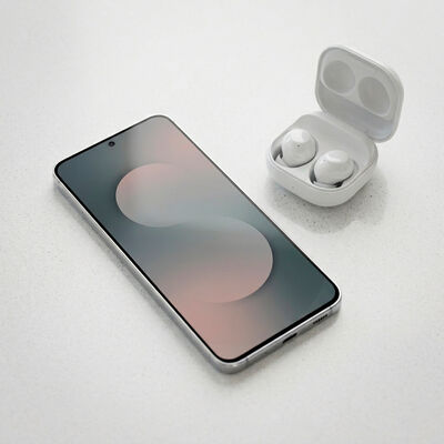 Combo Celular Samsung Galaxy S25 FE 5G 256GB 6,7" Negro + Aud&iacute;fonos Bluetooth Samsung Galaxy Buds Core Blanco