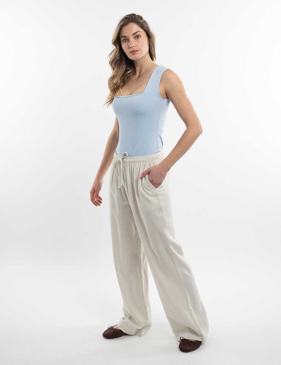 Pantal&oacute;n Cintura Ajustable Mujer Zibel